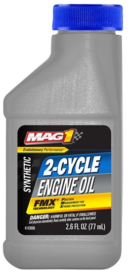 Mag 1 MAG63119 2-Cycle Full Synthetic Engine Oil, 2.6 oz, Bottle, Pack of 12