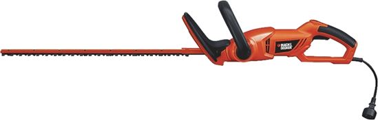 Black+Decker HH2455 Electric Hedge Trimmer, 3.3 A, 120 V, 3/4 in Cutting Capacity, 24 in L x 2-3/4 in W Blade