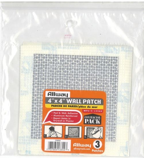 Allway Tools WP4-3 Drywall Patch, Pack of 10