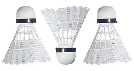 Franklin Sports 52618 Shuttlecock, Nylon Mesh, White