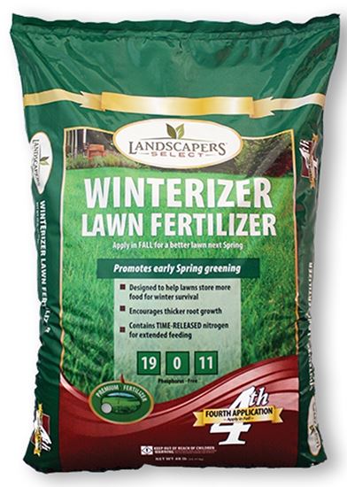 Landscapers Select 902733 Lawn Winterizer Fertilizer, 16 lb Bag, Granular, 19-0-11 N-P-K Ratio
