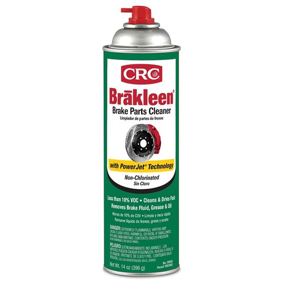 CRC 05050 Brake and Parts Cleaner, 14 oz Aerosol Can, Liquid, Solvent