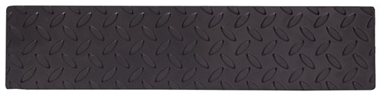 ProSource FH64091 Safety Tread, 17 in L, 4 in W, Diamond Pattern, Rubber, Pack of 12