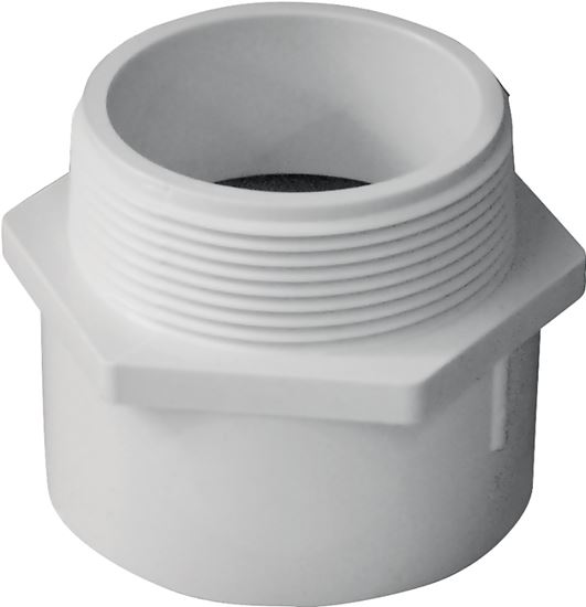 IPEX 435607 Pipe Adapter, 2 in, Socket x MPT, PVC, SCH 40 Schedule