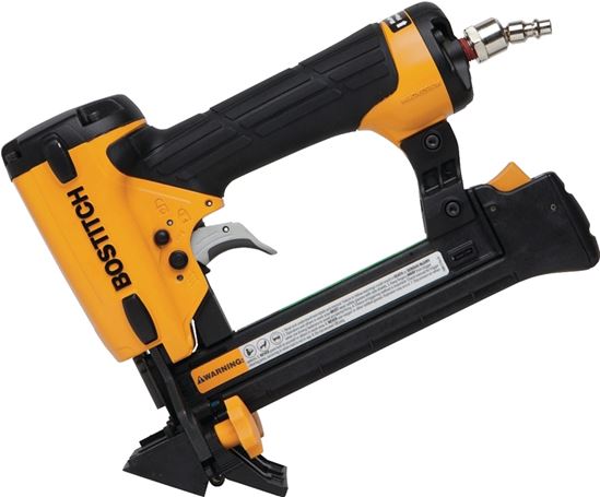 Bostitch LHF2025K Flooring Stapler, 1 in W Crown, 1 in L Leg, 100 Magazine