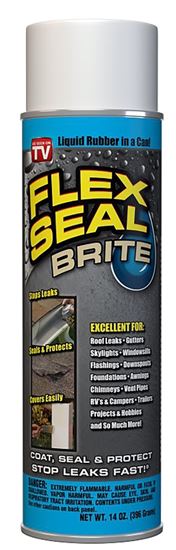 Flex Seal FSB20 Rubberized Spray Coating, 14 oz, Can