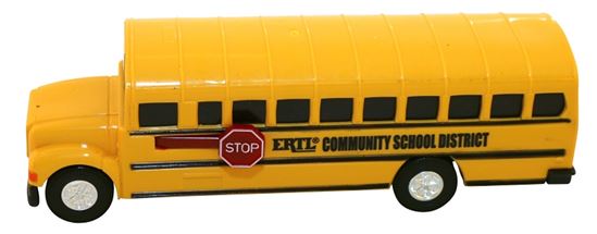 Ertl 46581 School Bus Toy, 3 years and Up, Metal/Plastic, Yellow