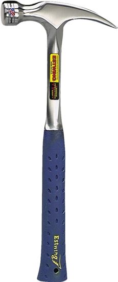 Estwing E3-12S Nail Hammer, 12 oz Head, Rip Claw, Smooth Head, Steel Head, 10-3/4 in OAL