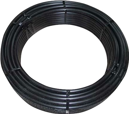 Cresline SPARTAN 80 Series 21060 Pipe Tubing, 2 in, Plastic, Black, 100 ft L