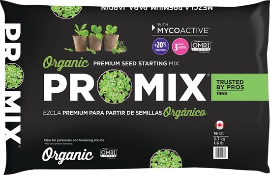 Pro-Mix 1016041RGCE Seed Starting Mix, 16 qt, Bag