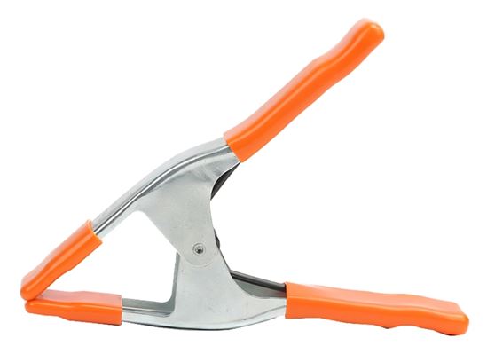 Pony 3203-HT Spring Clamp, 3 in Clamping, Steel, Zinc, Orange