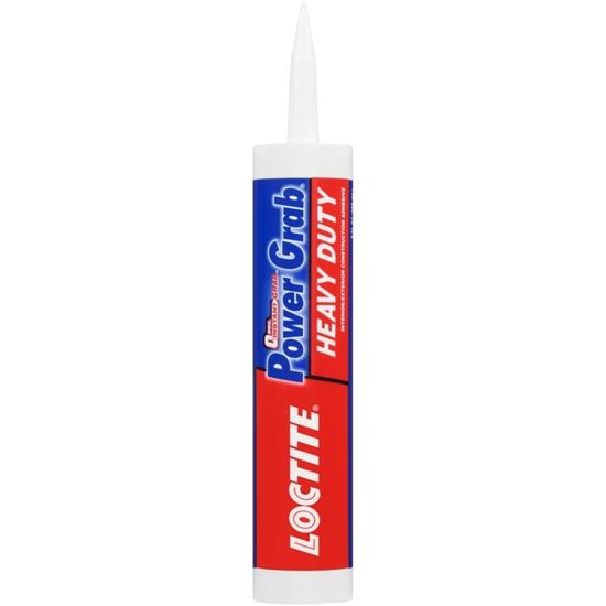 Loctite 2032666 Exterior Construction Adhesive, White, 9 fl-oz Cartridge