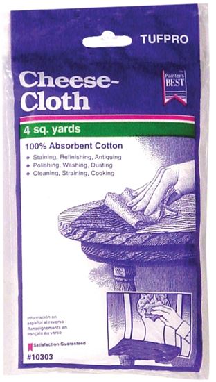 Trimaco SuperTuff 10303 Cheese Cloth, Cotton, White, 12/PK