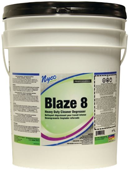 nyco NL220-P5 Cleaner and Degreaser, 5 gal, Liquid, Sassafras, Violet