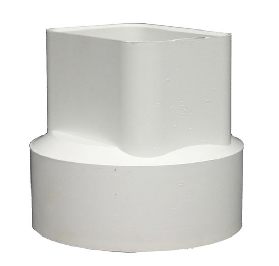 ADS 0482TW Downspout Adapter, HDPE