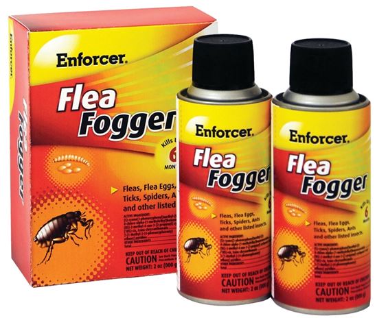 Enforcer EFF2 Flea Fogger, 2000 cu-ft Coverage Area, Milky-White