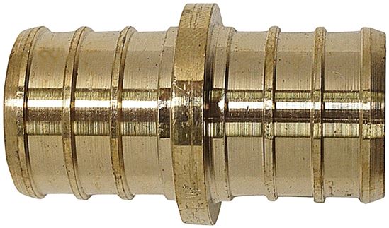 COUPLER PEX 3/4INCH BRASS