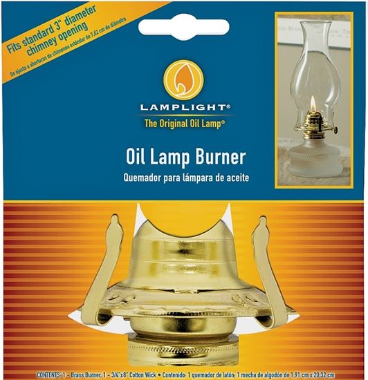 Lamplight 31507 Oil Lamp Burner, Steel, Pack of 5