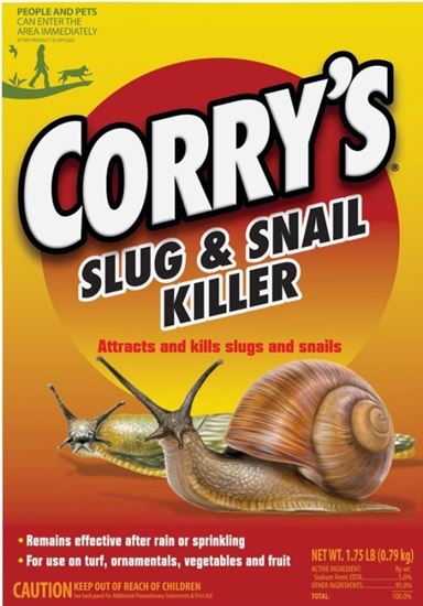 Corry's 100511427 Slug and Snail Killer, Solid, 1.75 lb Box