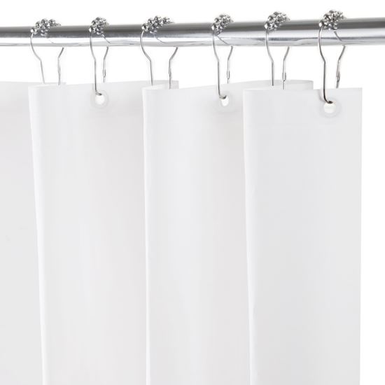 Kenney KN61430 Shower Liner, 72 in L, 70 in W, PEVA, White