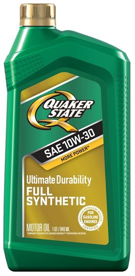 Quaker State Ultimate Durability 550046199/5500367 Motor Oil, 10W-30, 1 qt, Pack of 6