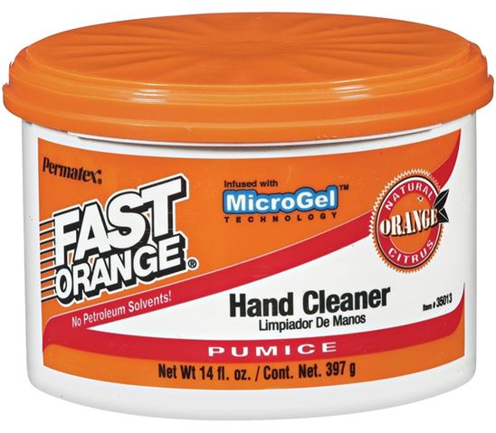 Fast Orange 35013 Hand Cleaner, Paste, White, Citrus, 14 oz, Tub