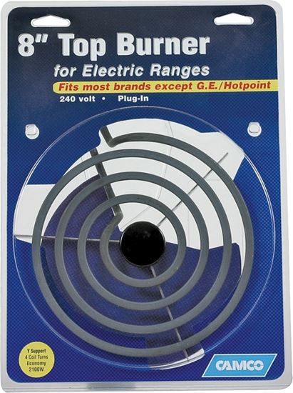 Camco 00153 Top Burner, 240 V, 2100 W, Plug