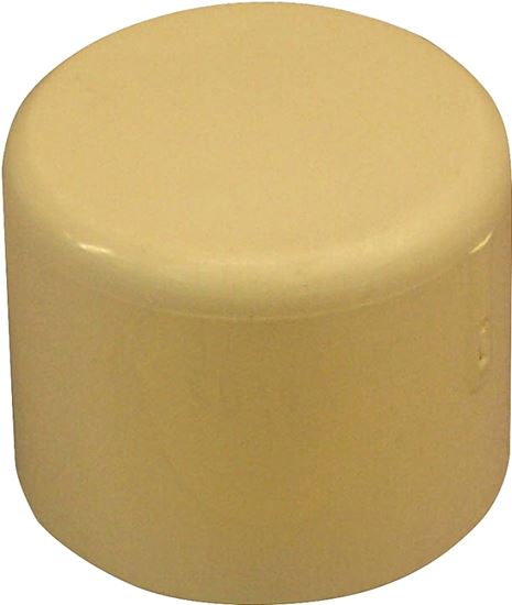 NIBCO T00210D Pipe Cap, 1/2 in, CPVC, SCH 40 Schedule