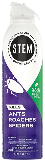 Stem 3282 Bug Killer, Spray Application, Indoor, Outdoor, 10 oz Can, Pack of 6