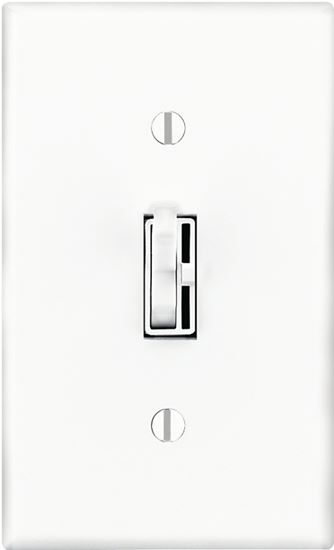 Lutron Ariadni TG-603PH-WH Dimmer, 5 A, 120 V, 600 W, Halogen, Incandescent Lamp, 3-Way, White