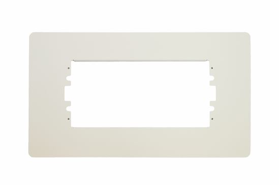 TPI 4300PW Wallplate Adapter, White