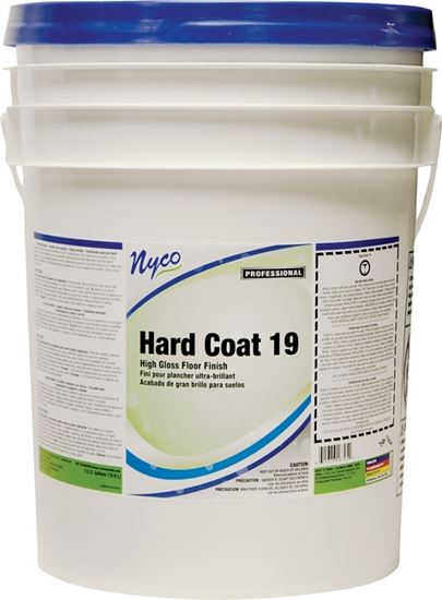 nyco NL167-P5 Floor Finish, 5 gal, Liquid, Acrylic, White