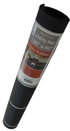 MAT RUBBER UTILITY 36X60X1/4IN