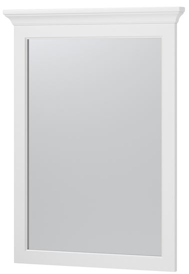 Craft + Main Hollis Series HOWM2432 Framed Mirror, 32 in L, 24 in W, White Frame, Hanging Installation