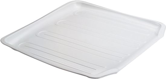 Rubbermaid 1180MAWHT Drain Board, 15.38 in L, 14.38 in W, 1.3 in H, Plastic, White