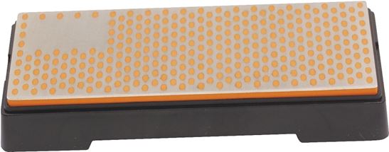 Smith's DBSF Sharpening Stone, 750 Grit, Fine, Monocrystalline Diamond Abrasive, Orange