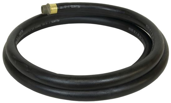 Fill-Rite FRH10014 Fuel Transfer Hose, 14 ft L, Neoprene, Black