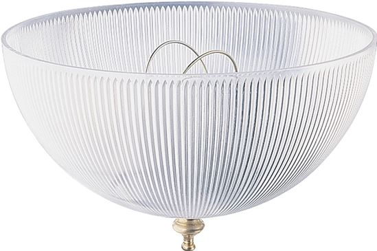 Westinghouse 8149300 Light Shade, Dome, Acrylic, Clear, Pack of 6