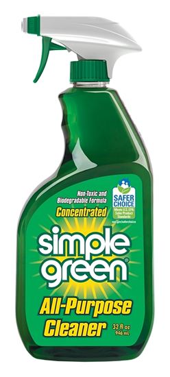 Simple Green 2710001213033 All-Purpose Cleaner, 32 oz Spray Bottle, Liquid, Sassafras, Green