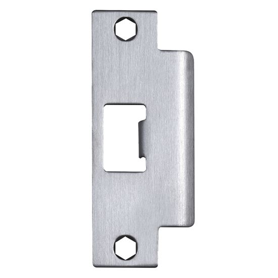 Tell Manufacturing CL100218 Door Strike Plate, 4-7/8 in L, 1-1/4 in W