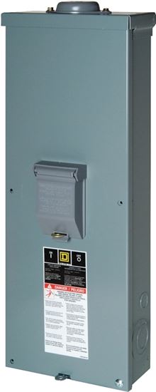 Square D QOM2E2200NRB Circuit Breaker, 200 A, NEMA 3R Enclosure, Flush, Surface Mounting