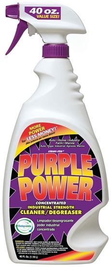 Purple Power 4319PS Cleaner and Degreaser, 40 oz Bottle, Liquid, Characteristic