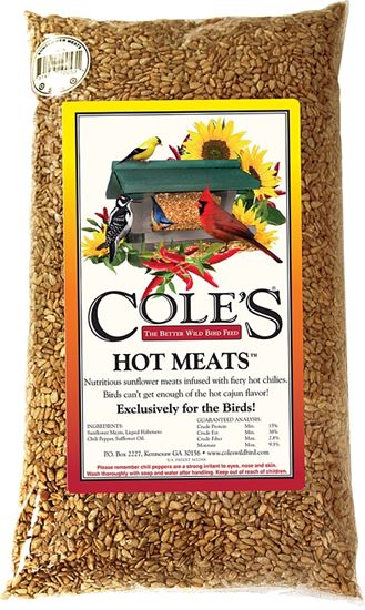 Cole's Hot Meats HM10 Blended Bird Seed, Cajun Flavor, 10 lb Bag