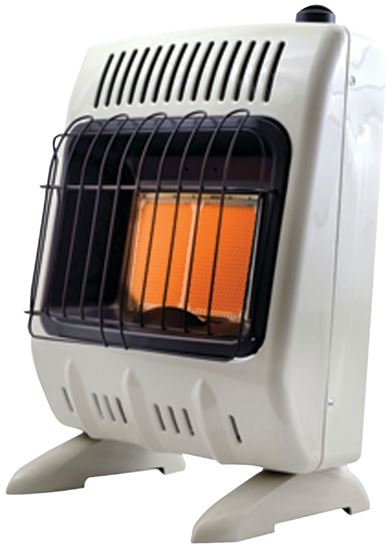 Mr. Heater F299810 Vent-Free Radiant Heater, 11-1/4 in W, 22-1/2 in H, 10000 Btu Heating, Propane