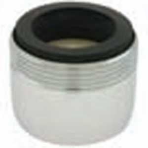 Plumb Pak PP800-200 Series PP800-204LF Faucet Aerator, 15/16-27 x 55/64-27 Male x Female Thread, Chrome Plated, 1 gpm