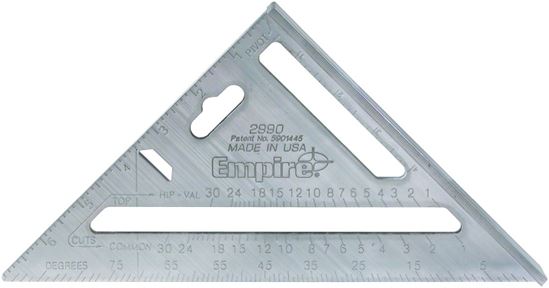 Empire 2990 Rafter Square, Aluminum, 7 in L