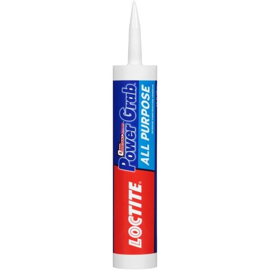 Loctite 2022554 Interior Construction Adhesive, White, 9 fl-oz Cartridge