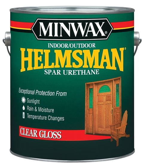 Minwax 13200000 Spar Varnish, High-Gloss, Liquid, 1 gal, Pail, Pack of 2