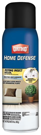 Ortho Home Defense 0112812 Flying Insect Killer, Liquid, Spray Application, Indoor, Outdoor, 16 oz Bottle