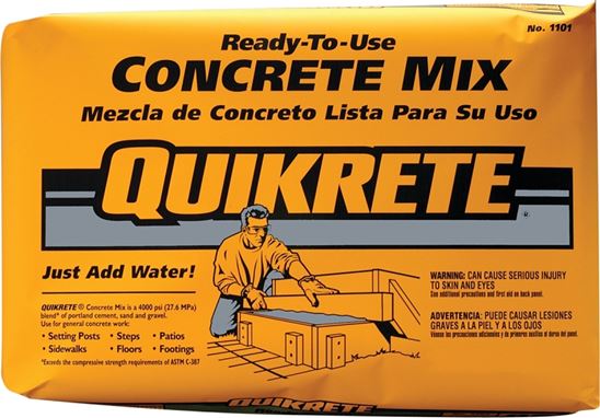 Quikrete 1101-60 Concrete Mixer, Pack of 40